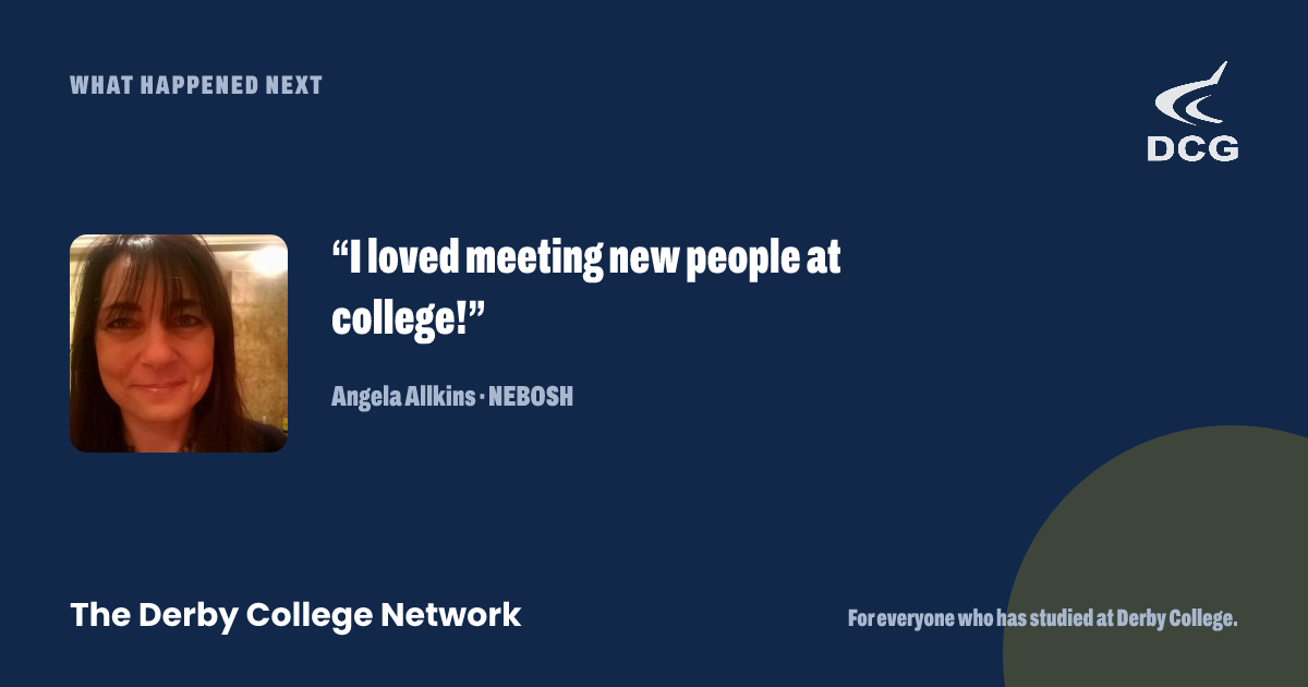 Preview card: Angela Allkins’s story