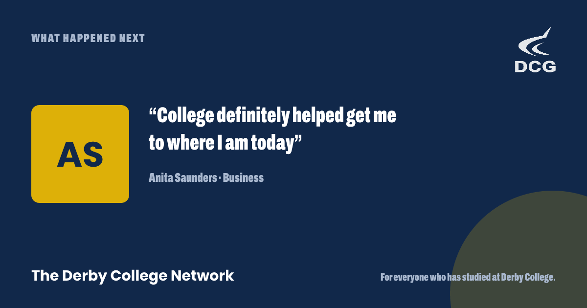 Preview card: Anita Saunders’s story