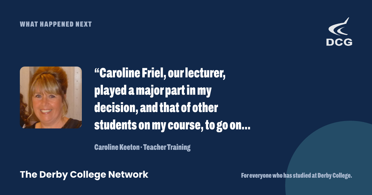 Preview card: Caroline Keeton’s story