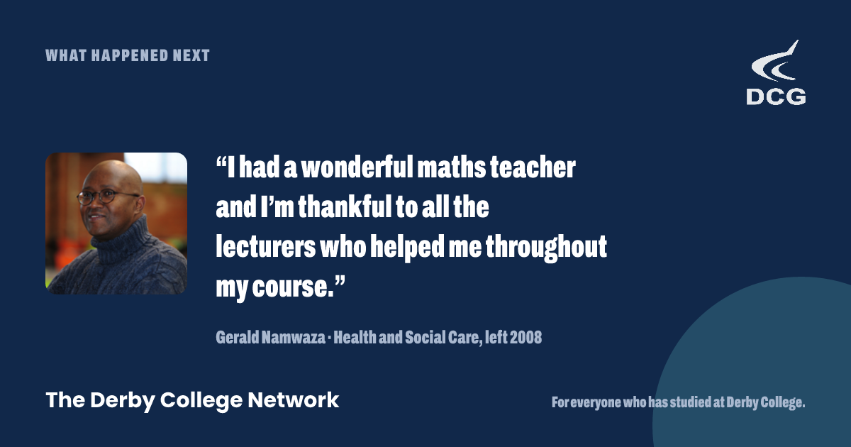 Preview card: Gerald Namwaza’s story