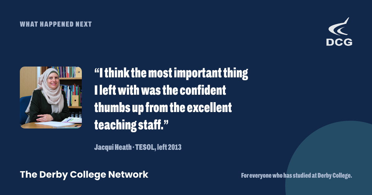 Preview card: Jacqui Heath’s story