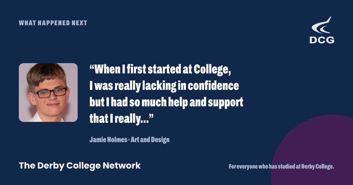 Preview card: Jamie Holmes’s story