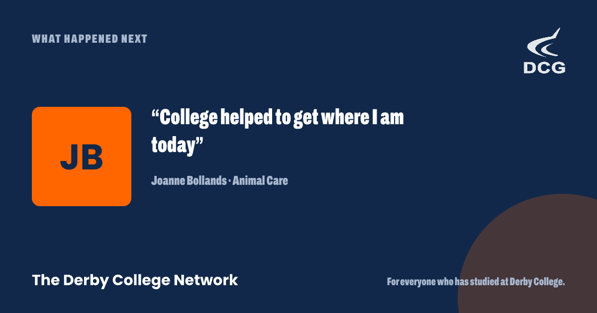 Preview card: Joanne Bollands’s story