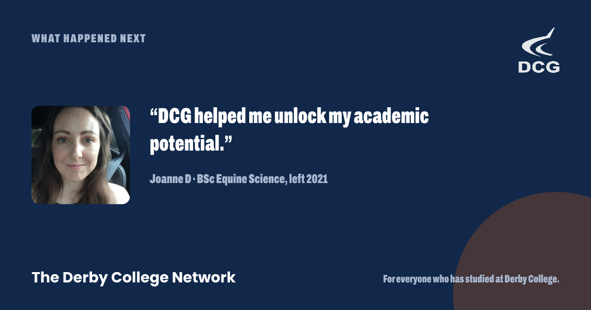 Preview card: Joanne D’s story