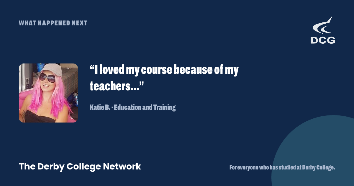 Preview card: Katie B.’s story