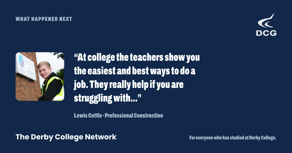 Preview card: Lewis Cottle’s story