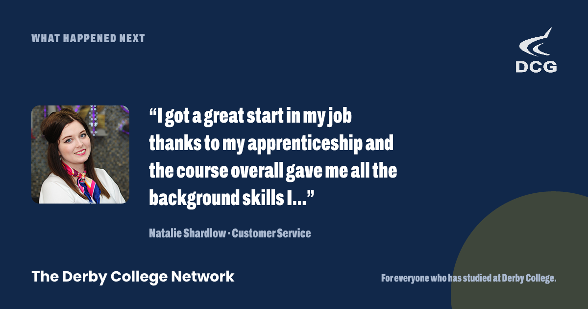 Preview card: Natalie Shardlow’s story