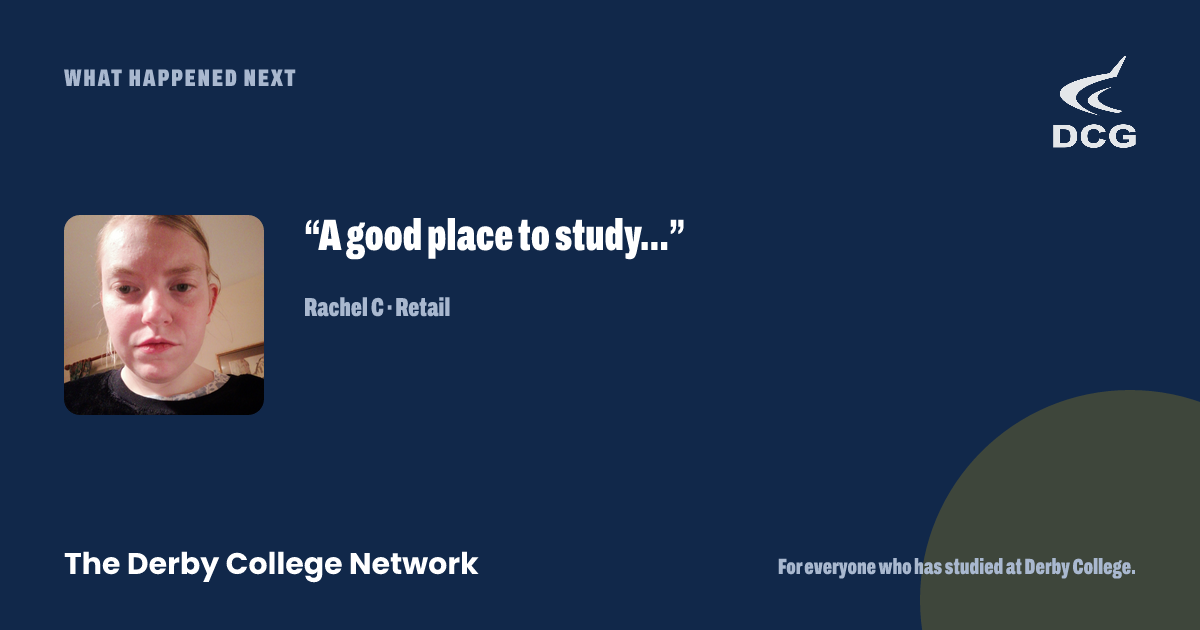 Preview card: Rachel C’s story