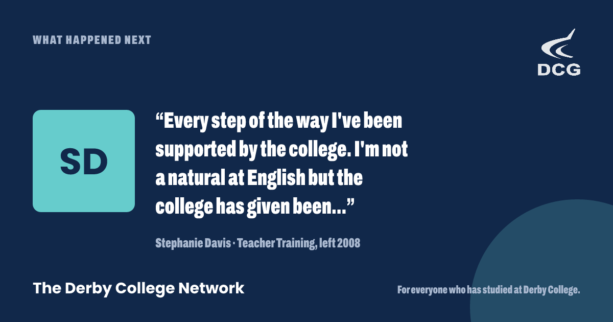 Preview card: Stephanie Davis’s story