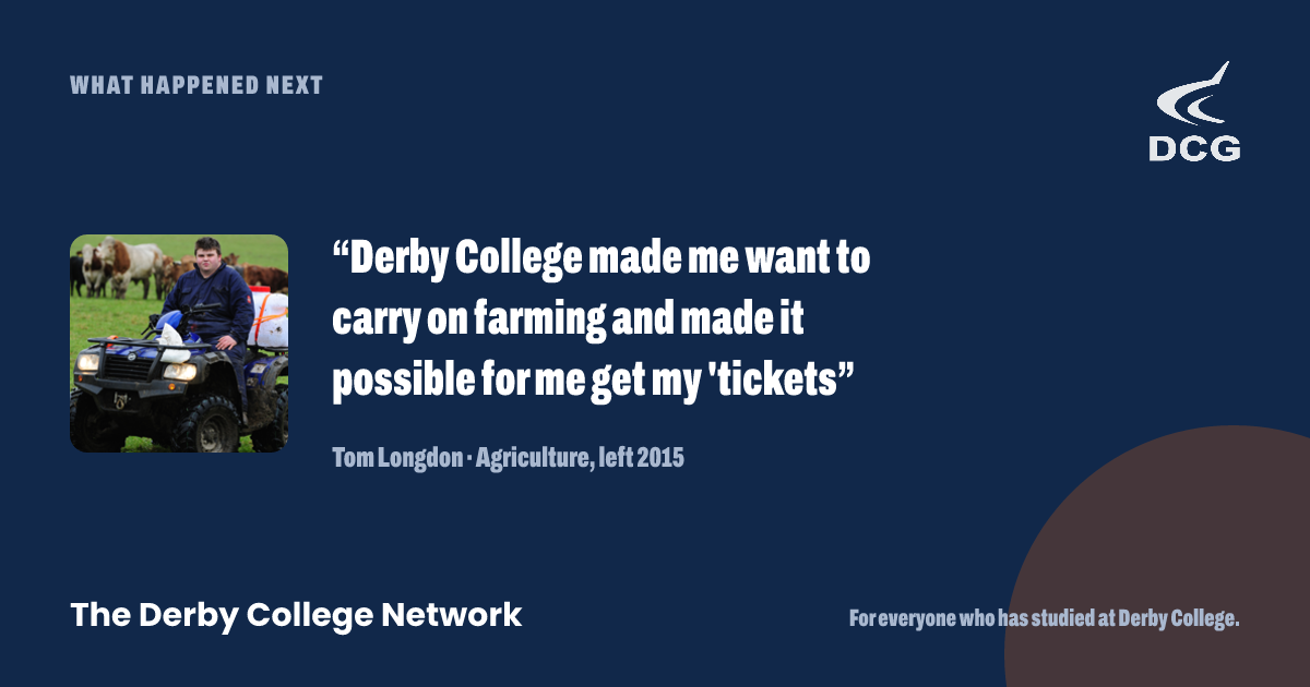 Preview card: Tom Longdon’s story